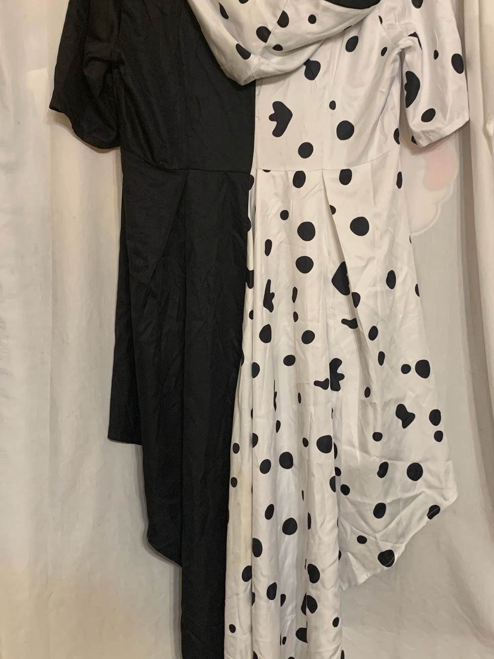 Black & White Dalmatian Curella Deville Polka Dot Women’s Dress